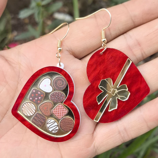 The Perfect Valentine's Day Gift – "You Make Me Melt" Heart Earrings