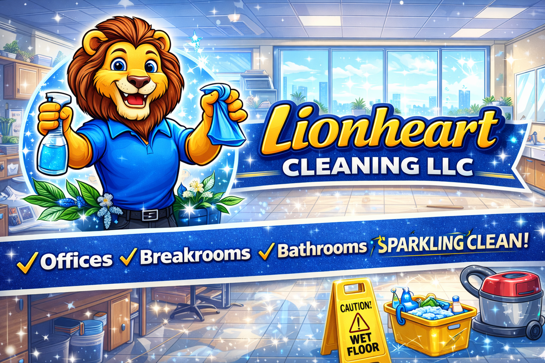 Lionheart Cleaning LLC – Making Your Office Sparkle!