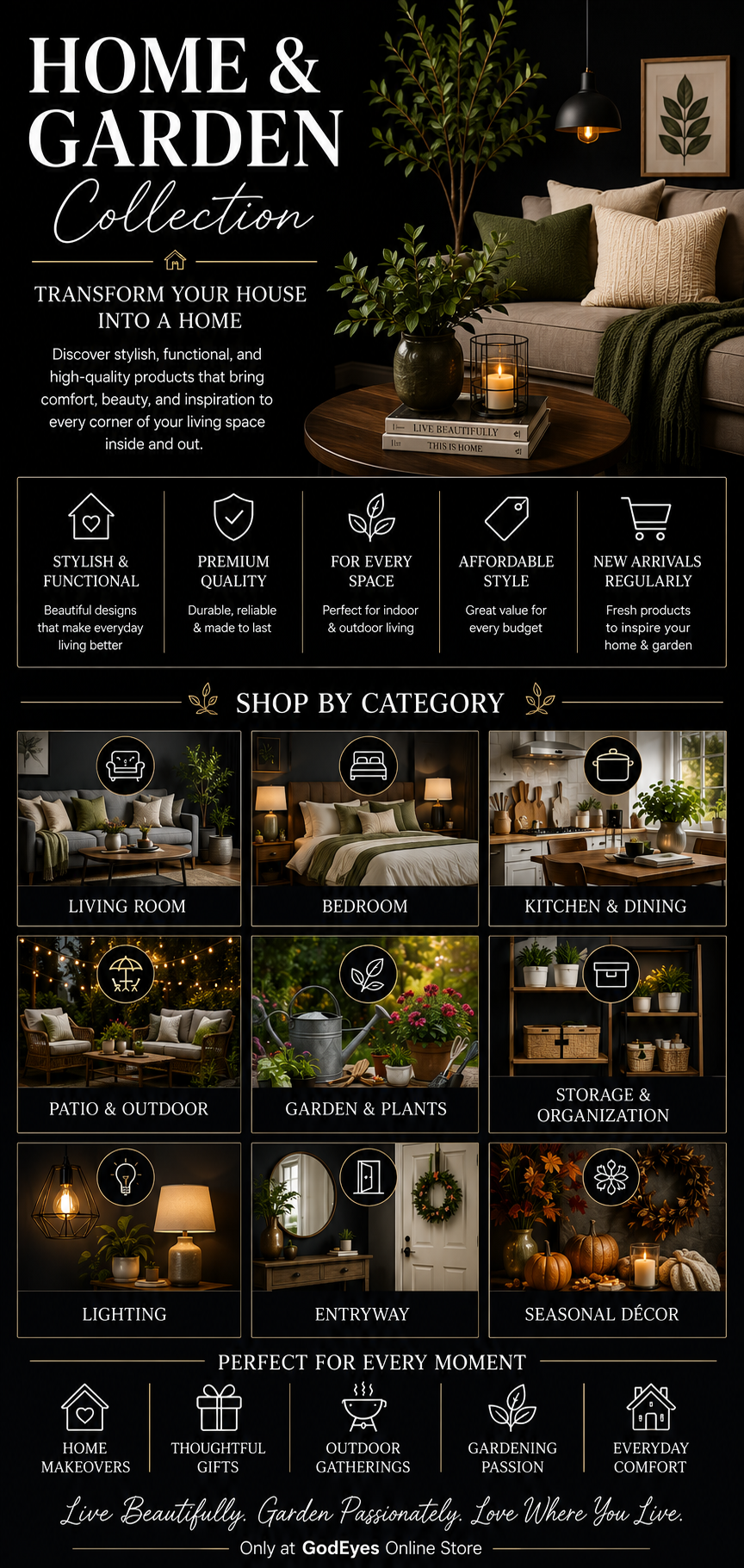 Home & Garden Collection – Transform Your House Into a Home