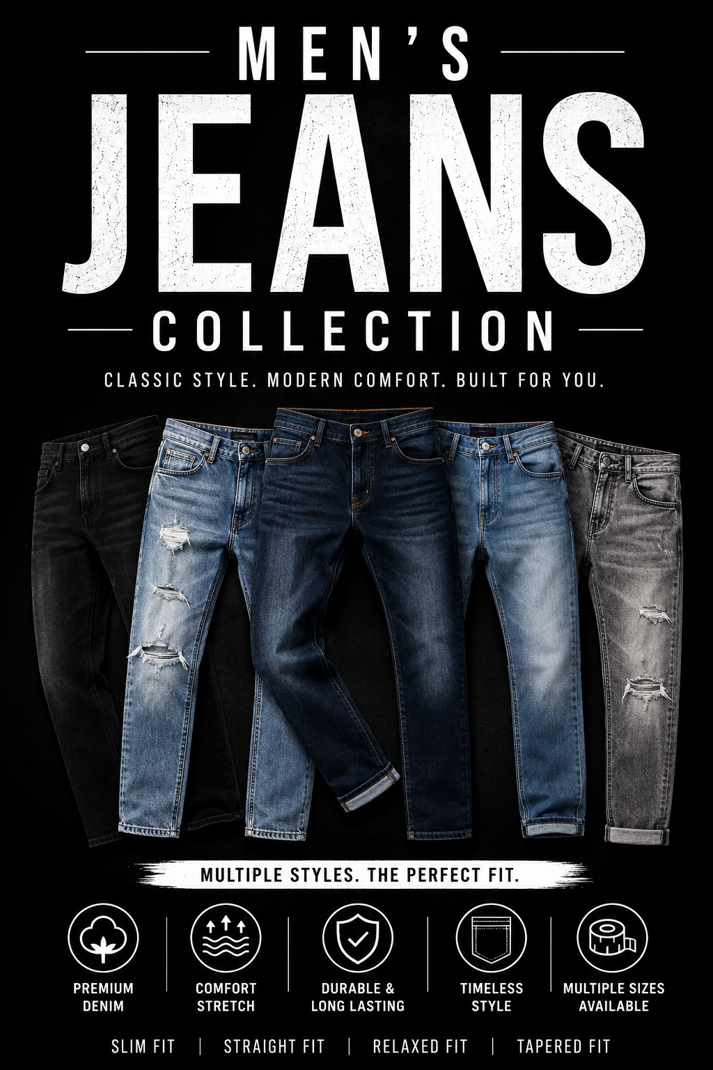 Men's Jeans Collection