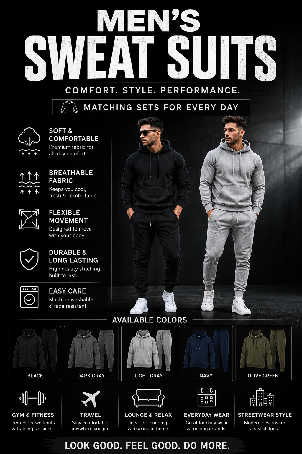 men's sweat suits