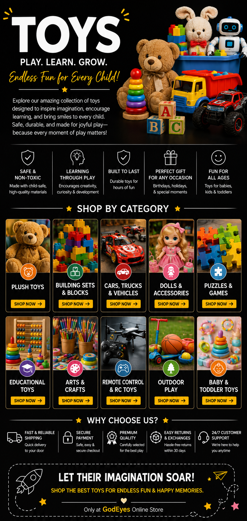 toy's for all ages